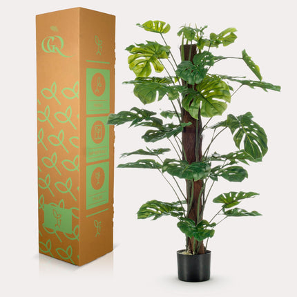 Monstera Deliciosa - Gatenplant - 120 cm - Kunstplant